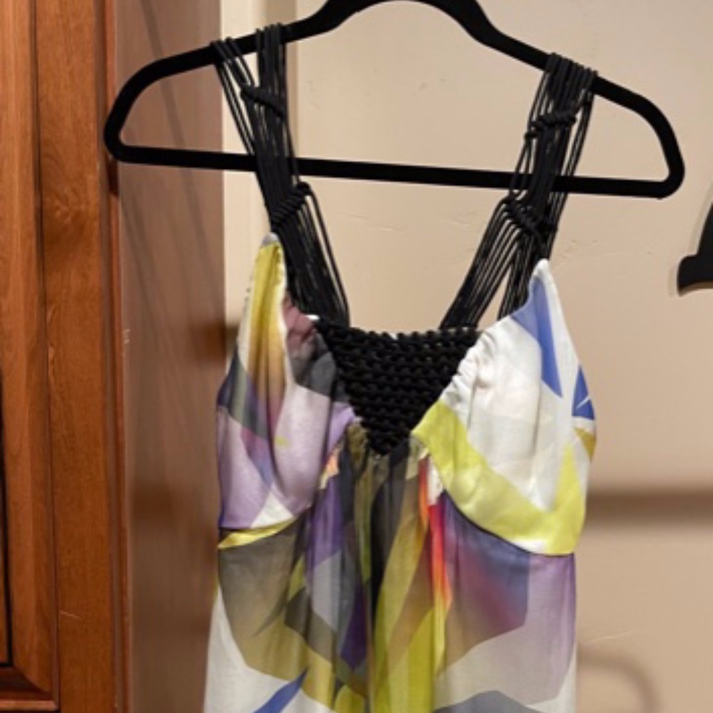 Silk Colorful Dress